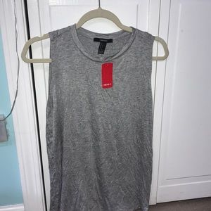 grey forever 21 tank top